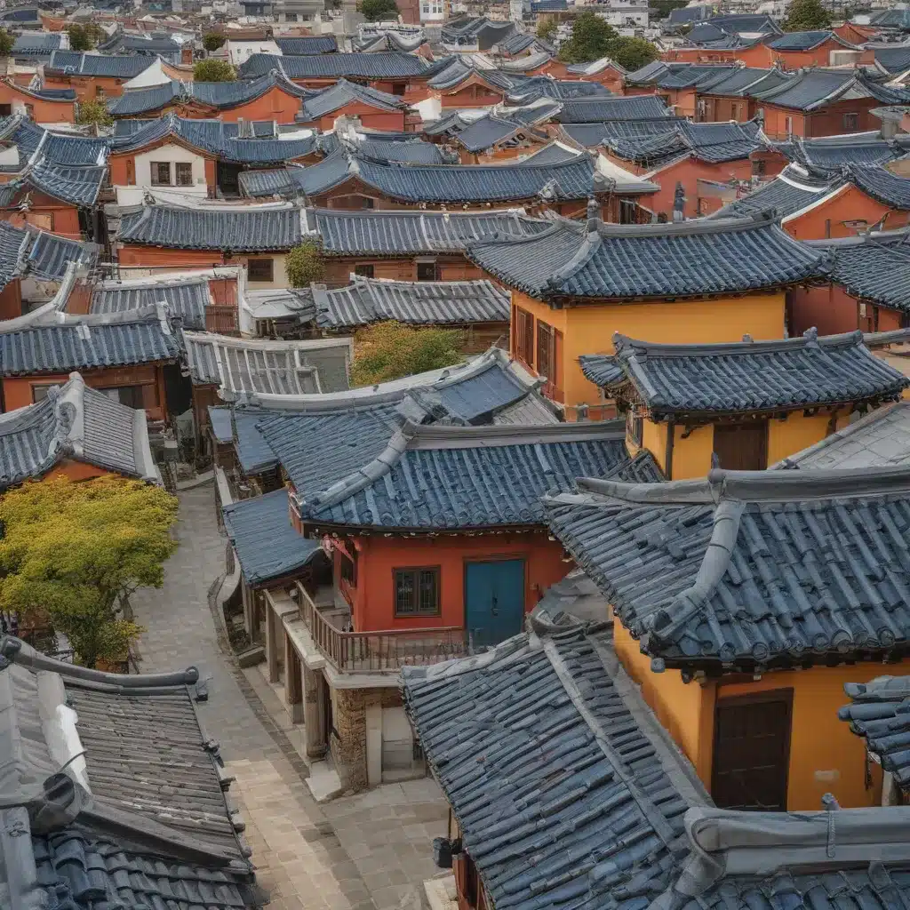 Admire the Colorful Roofs of Bukchon Hanok Village