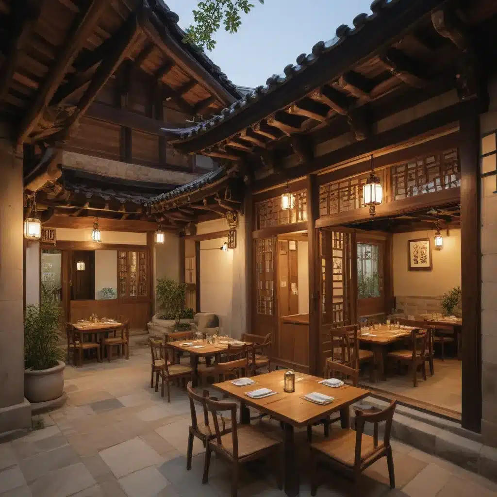 Authentic Hanok Houses Turned Restaurants