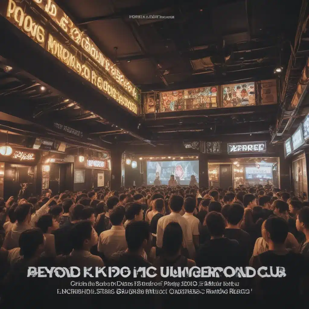 Beyond K-Pop – Indie Music and Underground Clubs