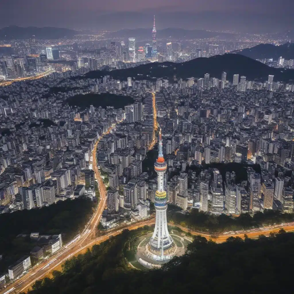 Breathtaking City Views From N Seoul Tower