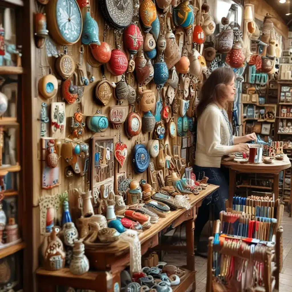 Charm Abounds in Crafts and Boutiques