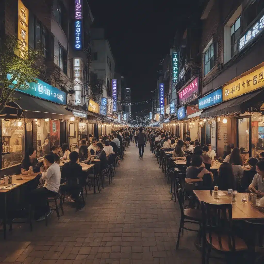 Experience Seouls Electric Nightlife in Hongik University