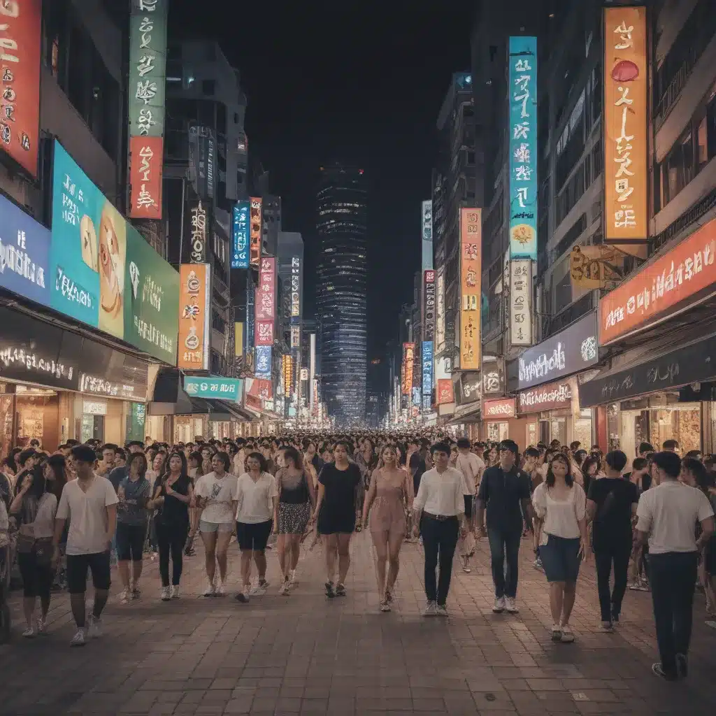 Gangnam Nights: Lively Streets & Clubs