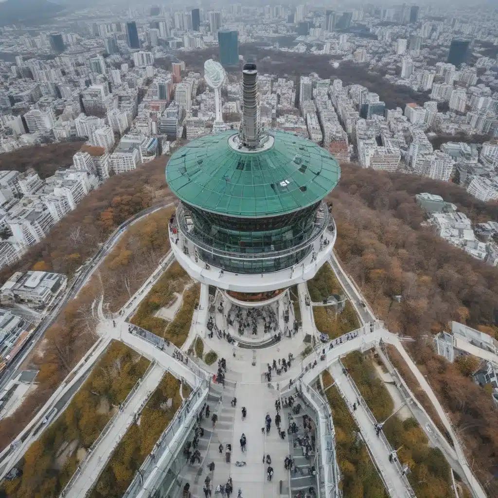 Get A Birdbeye View On A Seoul Tower Skywalk