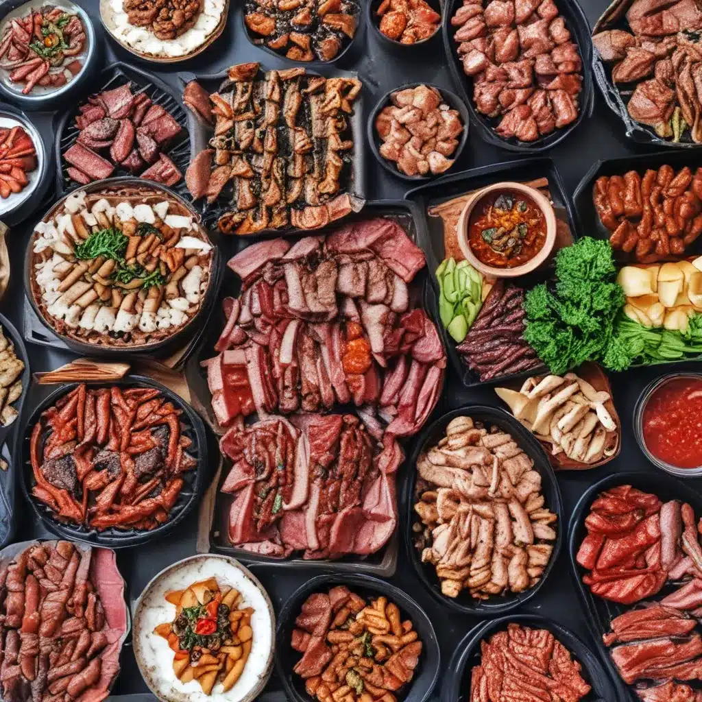 Korean BBQ Through Meat Street