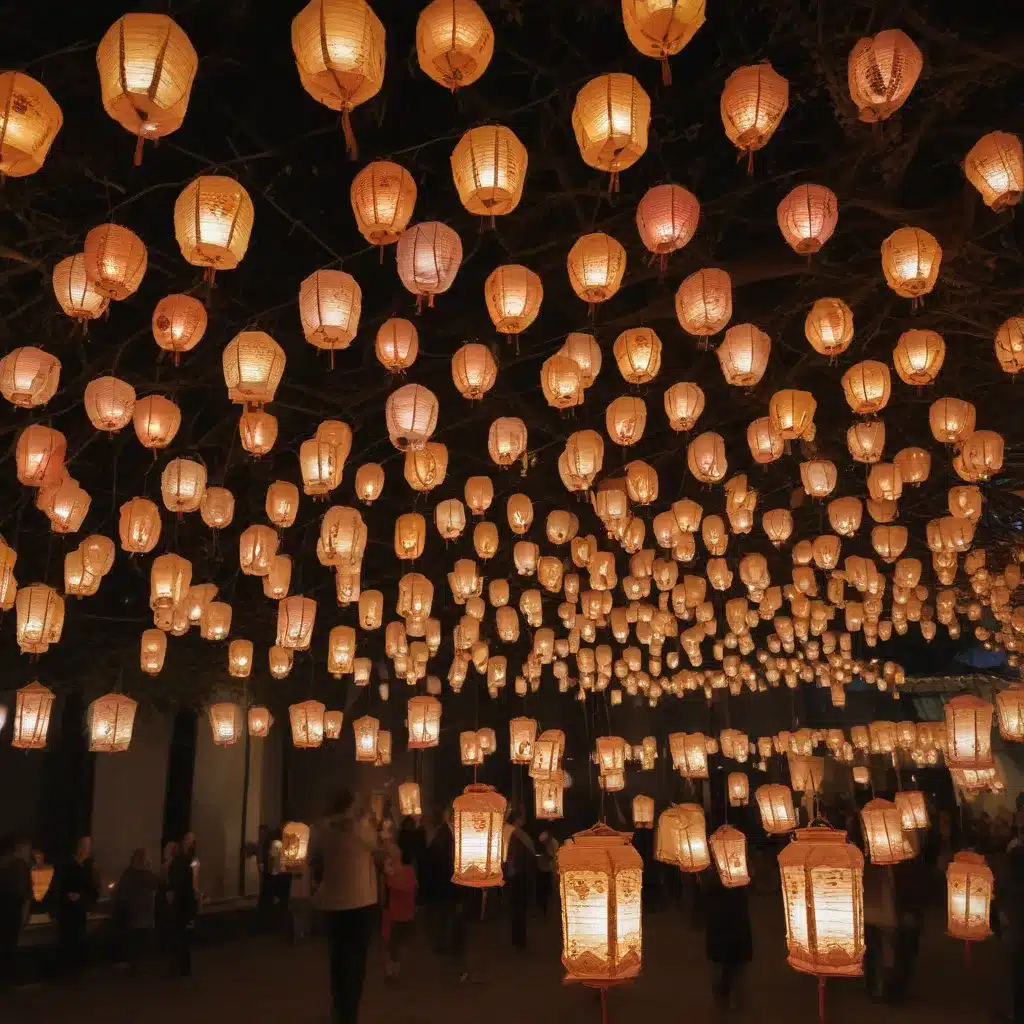 Lantern Lit Nights at Glowing Light Exhibitions