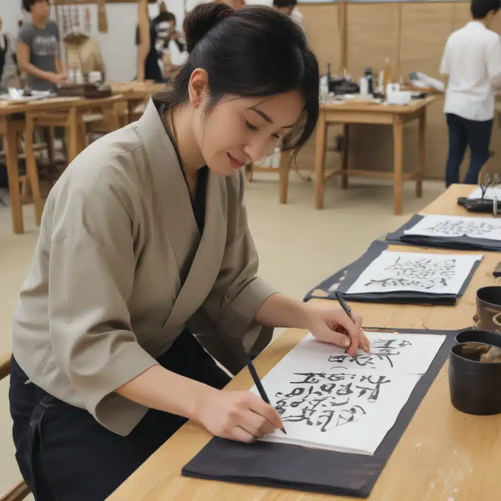 Learn Calligraphy at Hanji Craft Festivals