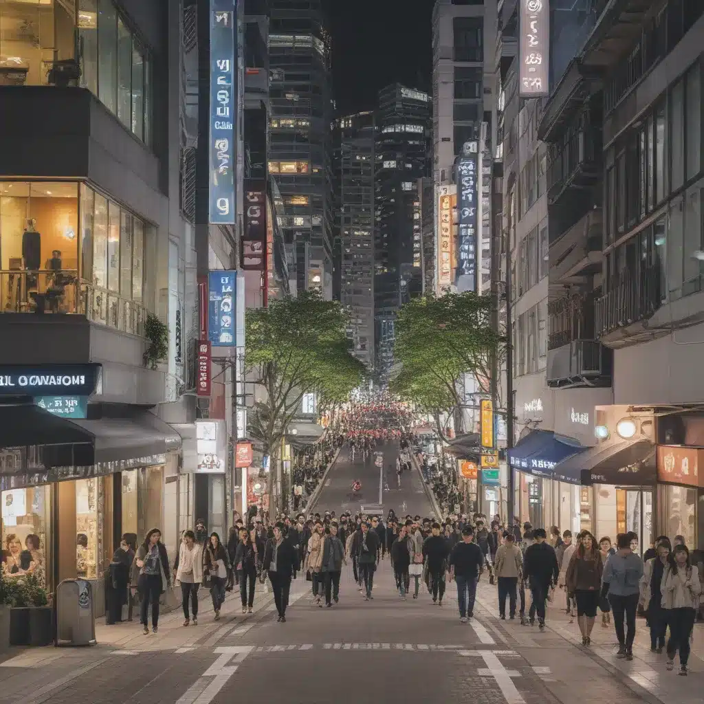 Lively Streets & Nightlife in Gangnam