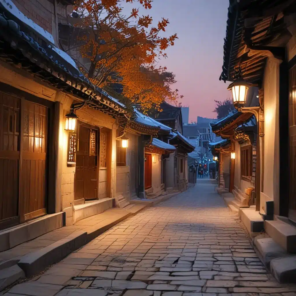 Lost in Bukchon Hanok Village