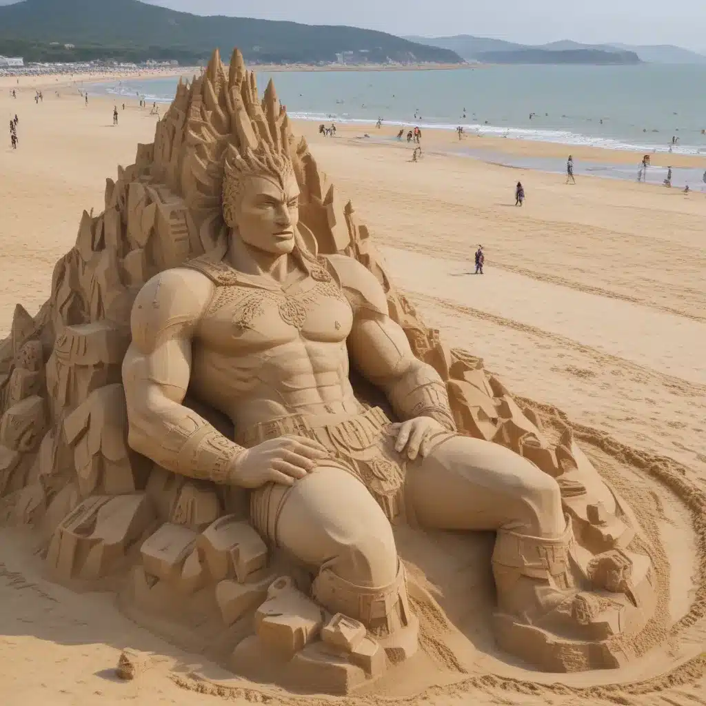 Marvel at Impressive sand Sculptures at Naksan Sand Sculpture Festival