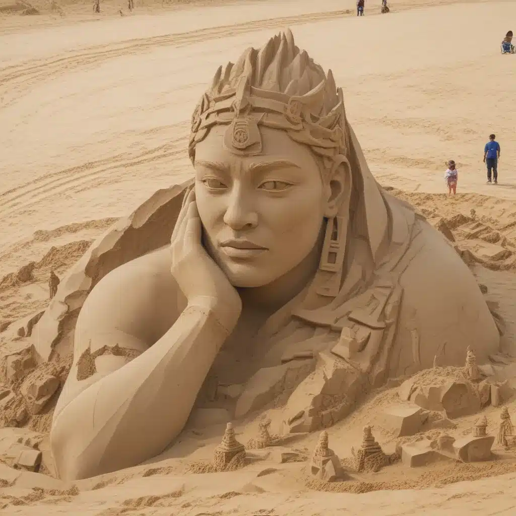 Marvel at Sand Sculptures at Naksan Festival