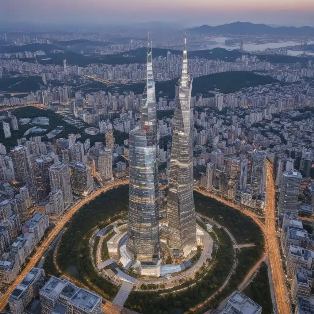 Marvel at the Lotte World Tower