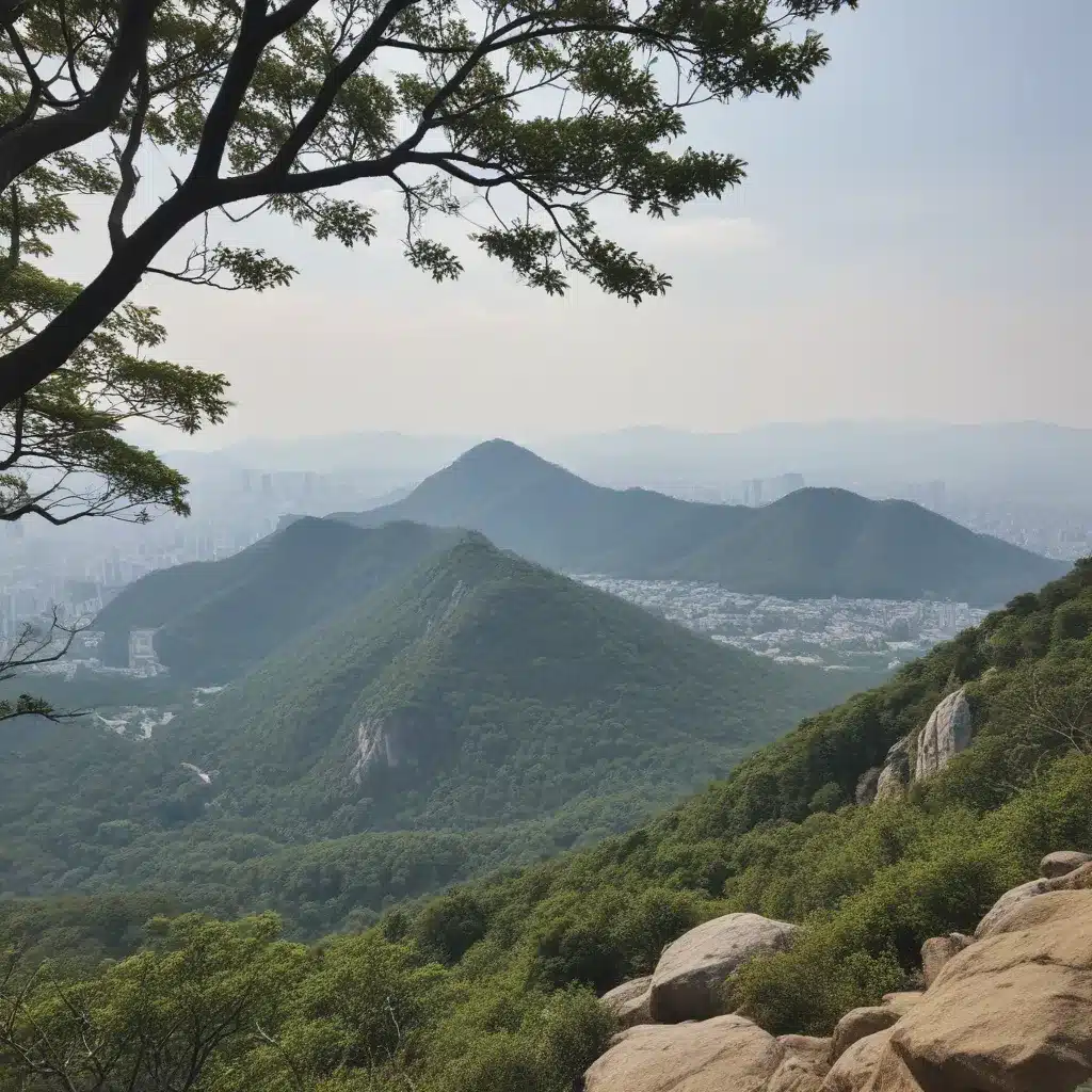 Mountain Views Atop Bukhansan Park