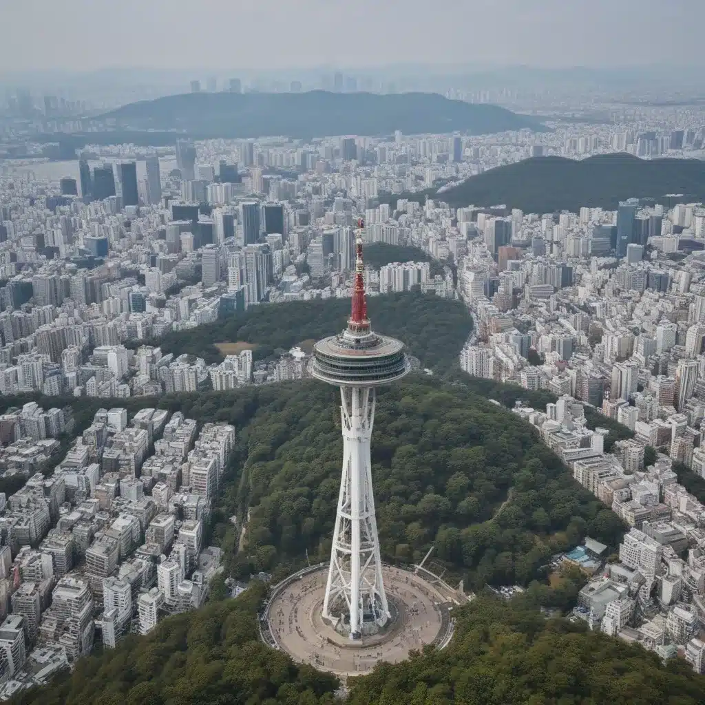 Observe Seoul from N Seoul Tower