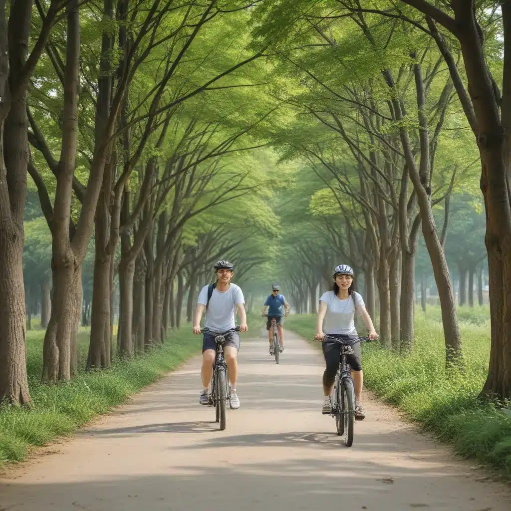 Pedal Through Nature at Seoul Forest Park