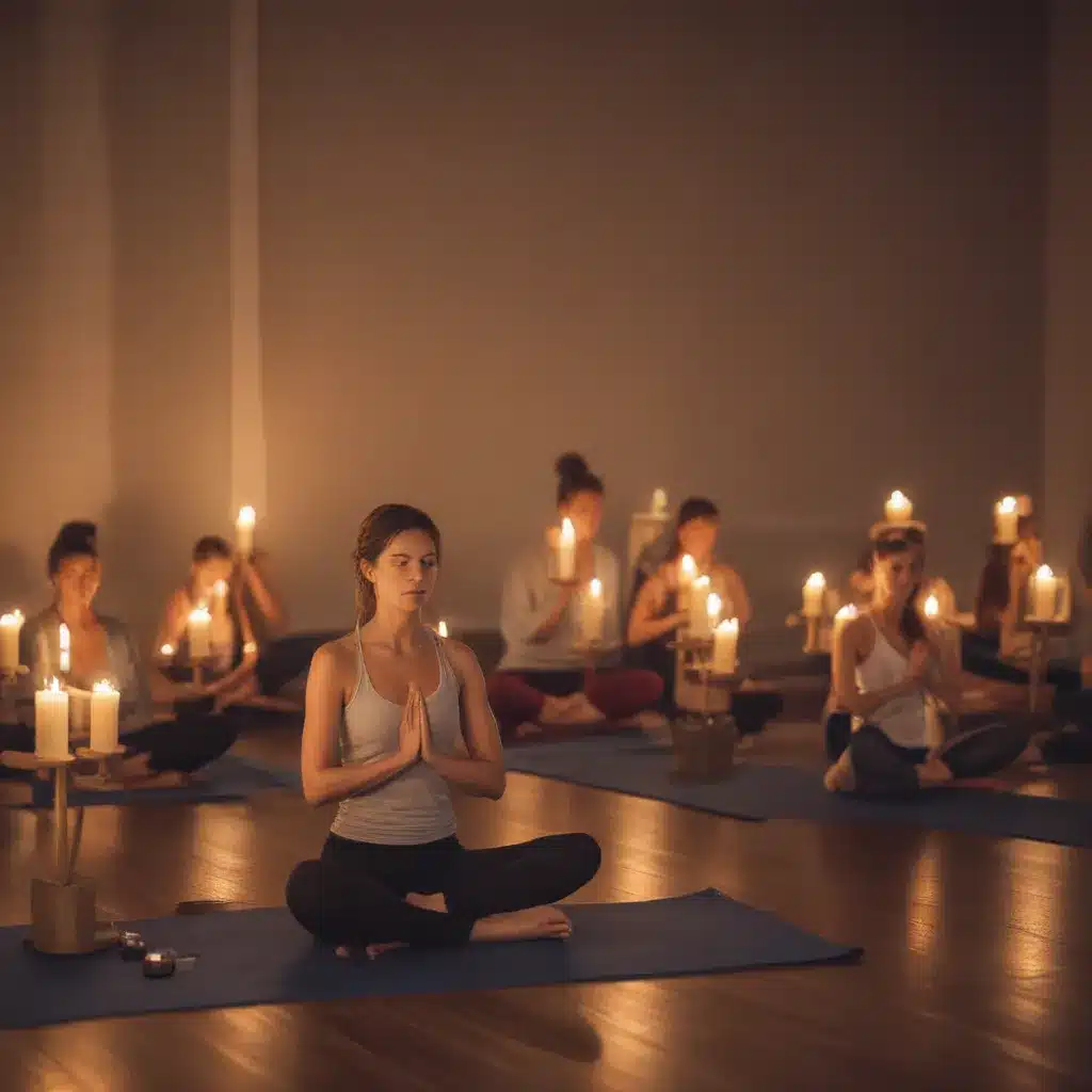 Practice Mindfulness with Candlelit Evening Yoga