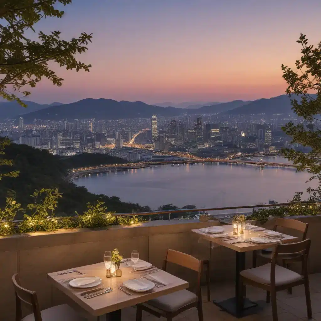 Romantic Restaurants in Seoul for Dinner with a View