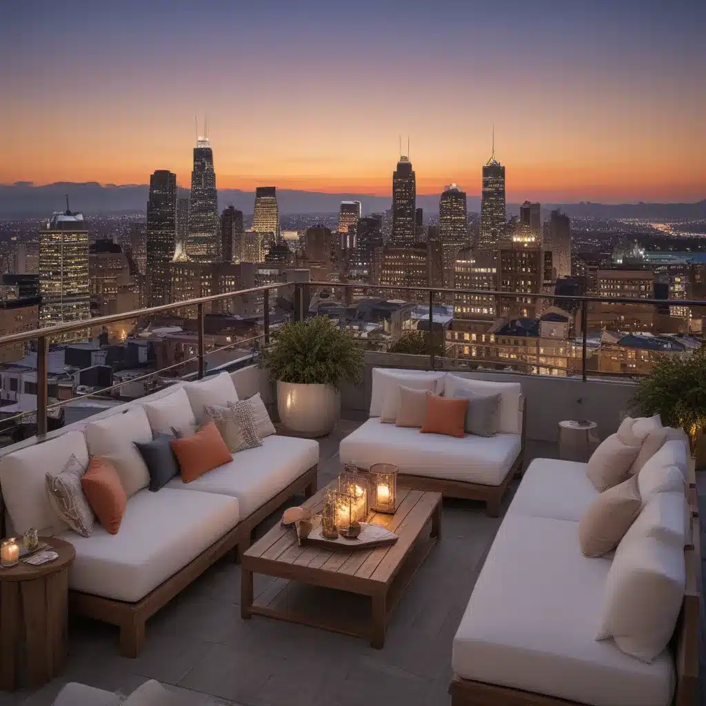 Rooftop Lounges with Breathtaking City Views