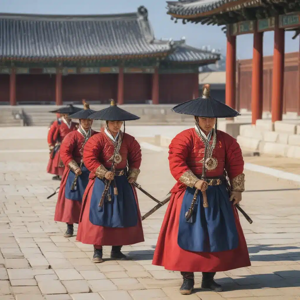 See the Changing of the Guard at Gyeongbokgung Palace