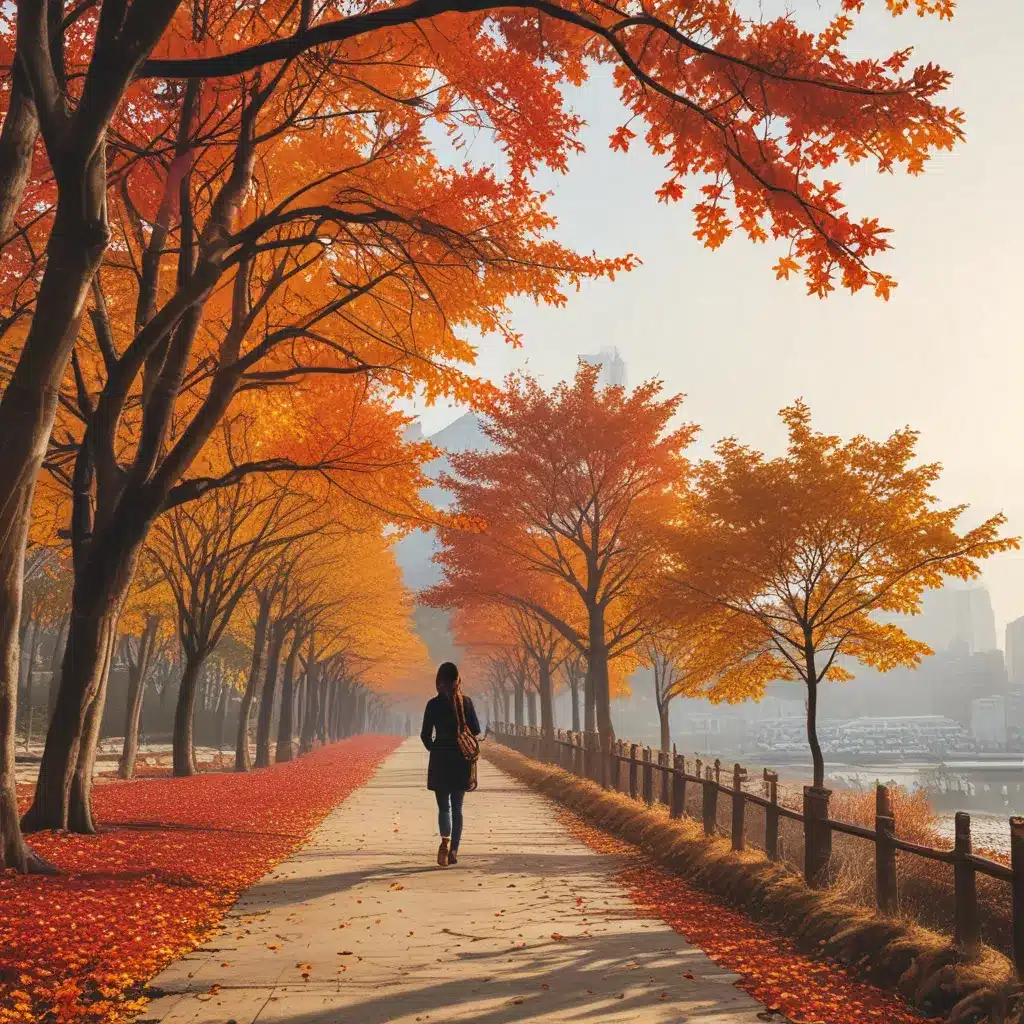 Stunning Fall Foliage Around Seoul