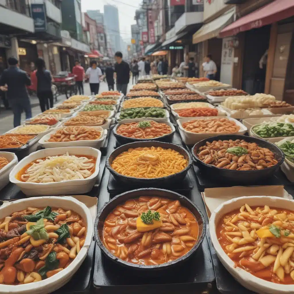 Tteokbokki, Kimbap, and Iconic Seoul Street Foods