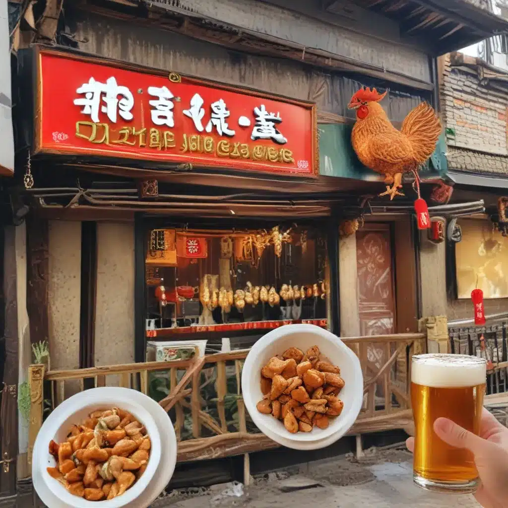 Visit the changui Chicken and Beer Neighborhood