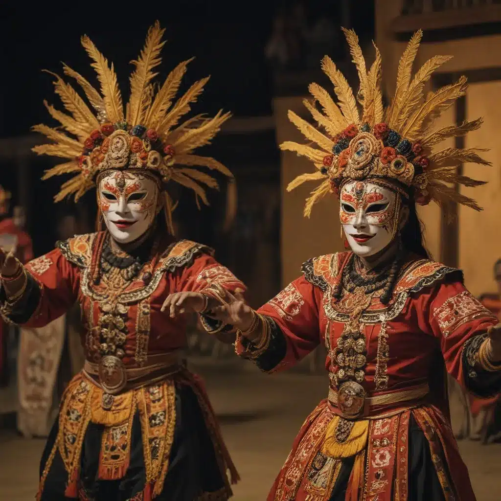 Watch Traditional Masked Dance Performances